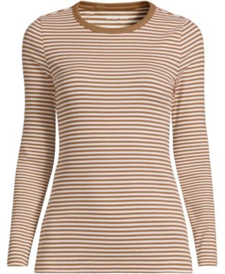 Women's Long Sleeve Micro Rib T-Shirt