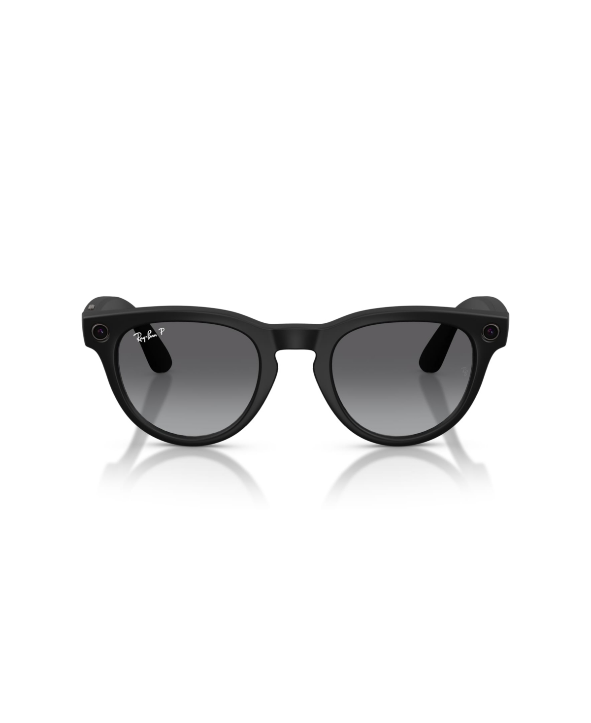 Ray Ban Unisex Ai Meta Gen2 Polarized Headliner Sunglasses, Rw4013 In Black