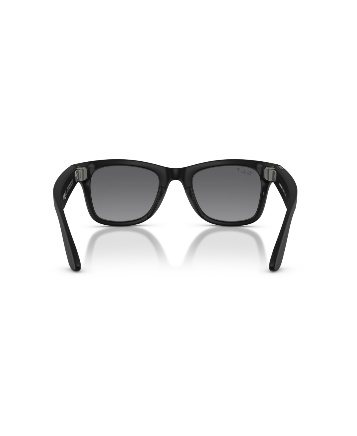Ray Ban Unisex Ai Meta Gen2 Polarized Wayfarer Sunglasses, Rw4012 In Black