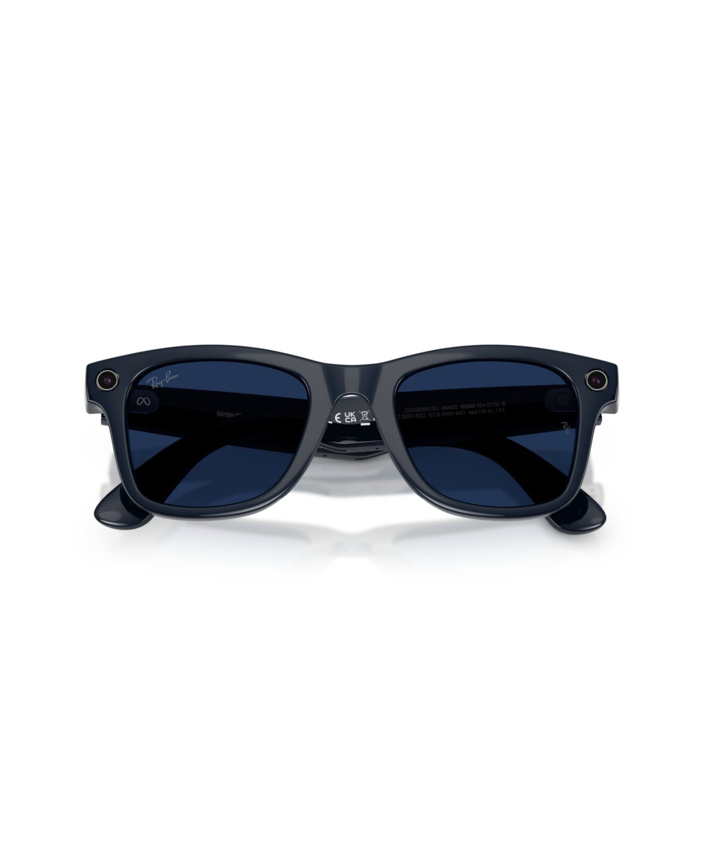 Солнцезащитные очки Ray-Ban Meta Gen 2 Ray-Ban Unisex AI Glasses Meta Wayfarer Transitions Sunglasses, RW4012 - GEN 2, цвет: Синий — фото 8