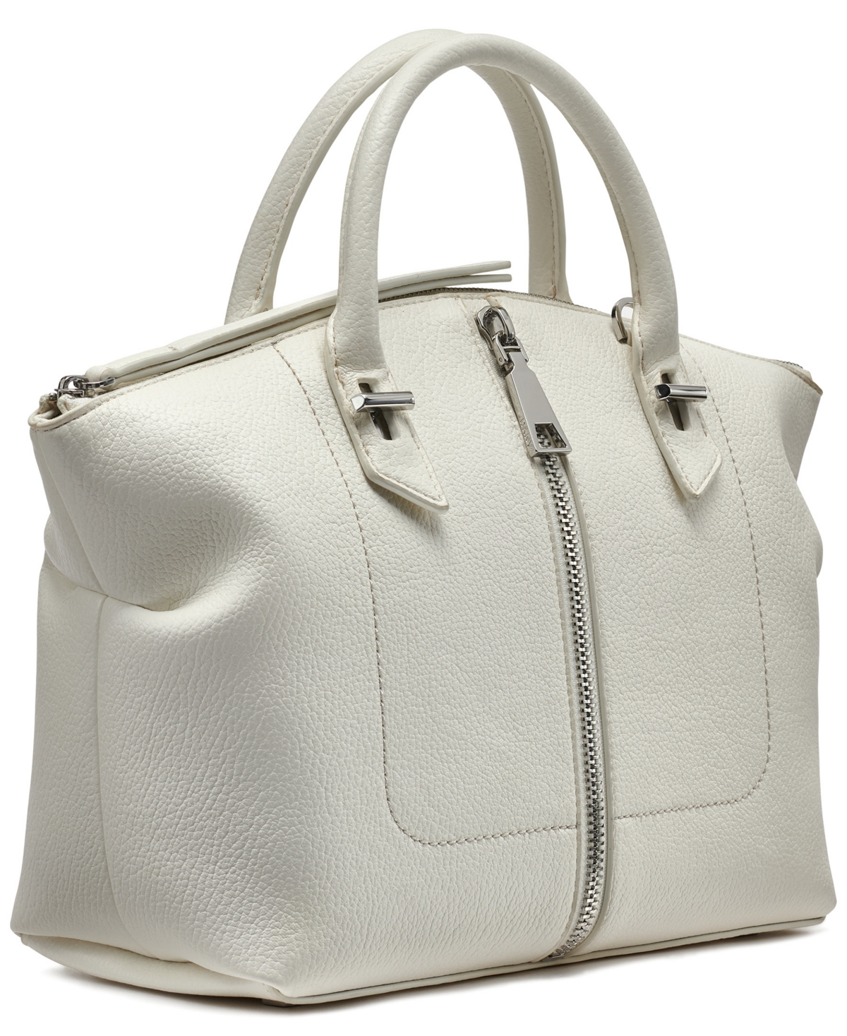 Dkny Women's Zinna Small Satchel Bag In White