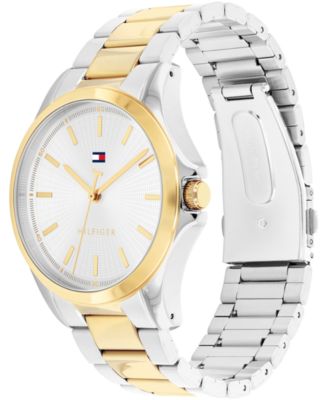 Men's Quartz Two Tone Stainless Steel Bracelet Watch, 42mm