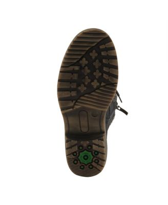 Yosemite Water-Resistant Winter Boots with Sweater Trim and Lace-Up Detail