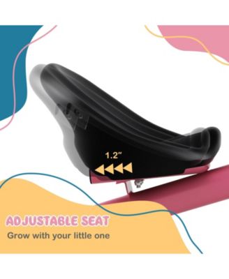 Toddler Tricycle with Adjustable Seat and Storage Baskets for 1.5-5 Years Old