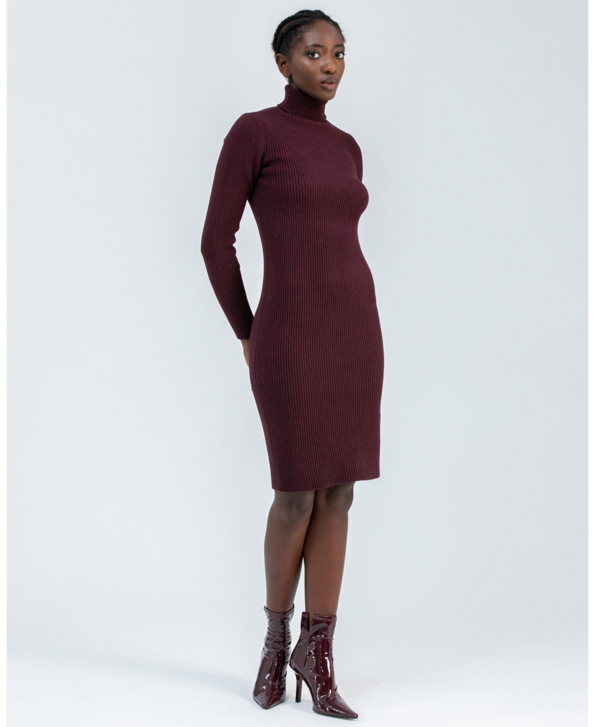 Pietro Brunelli Milano Women's Ribbed Celeste Mini Dress