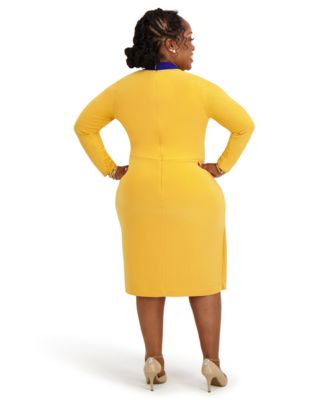 Women's City Wrap V-Neck Dress