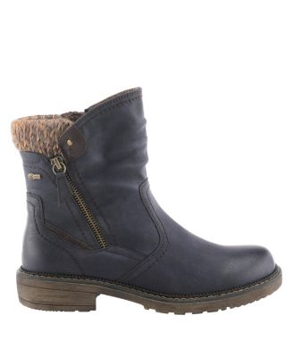 Wibea Women's Booties with Faux Fur Lining