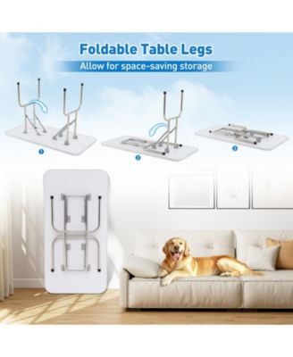 Foldable Dog Grooming Table with Height Adjustable Arms