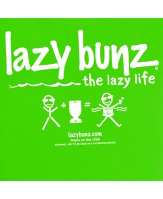 Lazy Bunz Vinyl Foam Saddle Float Seat, Fierce Green (Open Box)