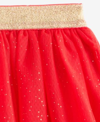 Girls' Toddler 2T-4T Glitter Tulle Tutu Skirt, Macy's Exclusive
