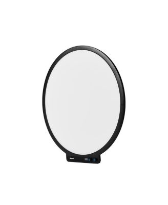 Verge Max 22" 60W Bi-Color Circular LED Light Panel, Charcoal - Includes Desk Clamp Stand with a 360deg Swing Mounting Arm and 180deg Pan