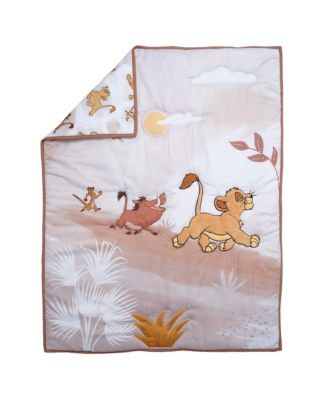 Disney Baby Lion King Safari 3-Pc Infant Nursery Crib Bedding Set