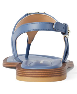 Mandy Logo Slingback Thong Sandals