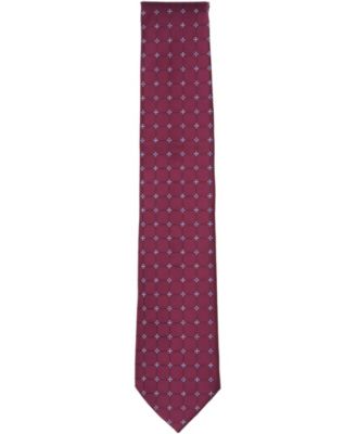 Men's Meyers Grid Pattern Tie, Macy's Exclusive