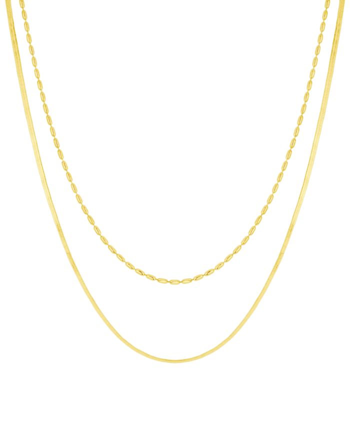 And Now This Double Strand Necklace