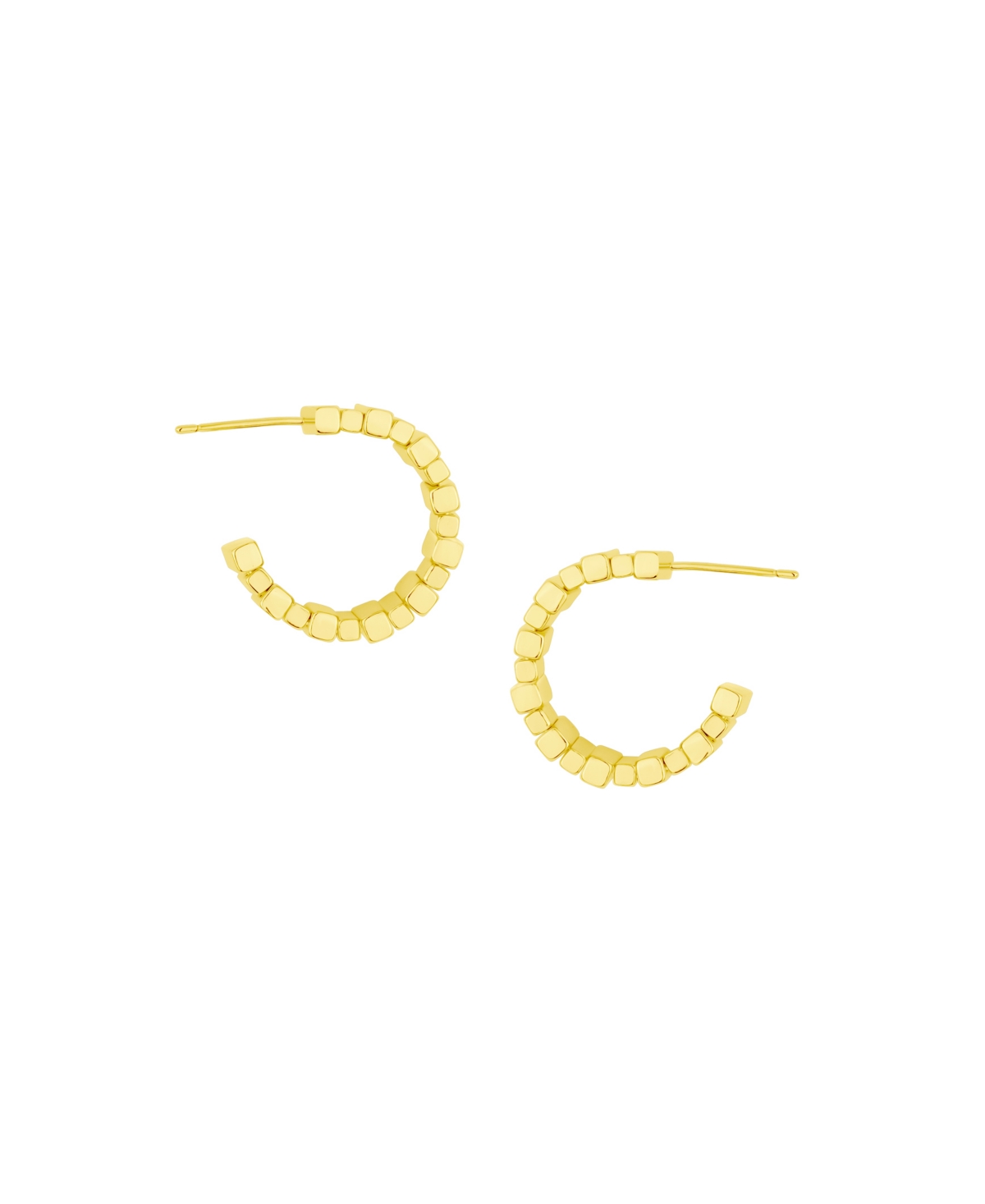 And Now This Stacked Hoop Earrings In Gold