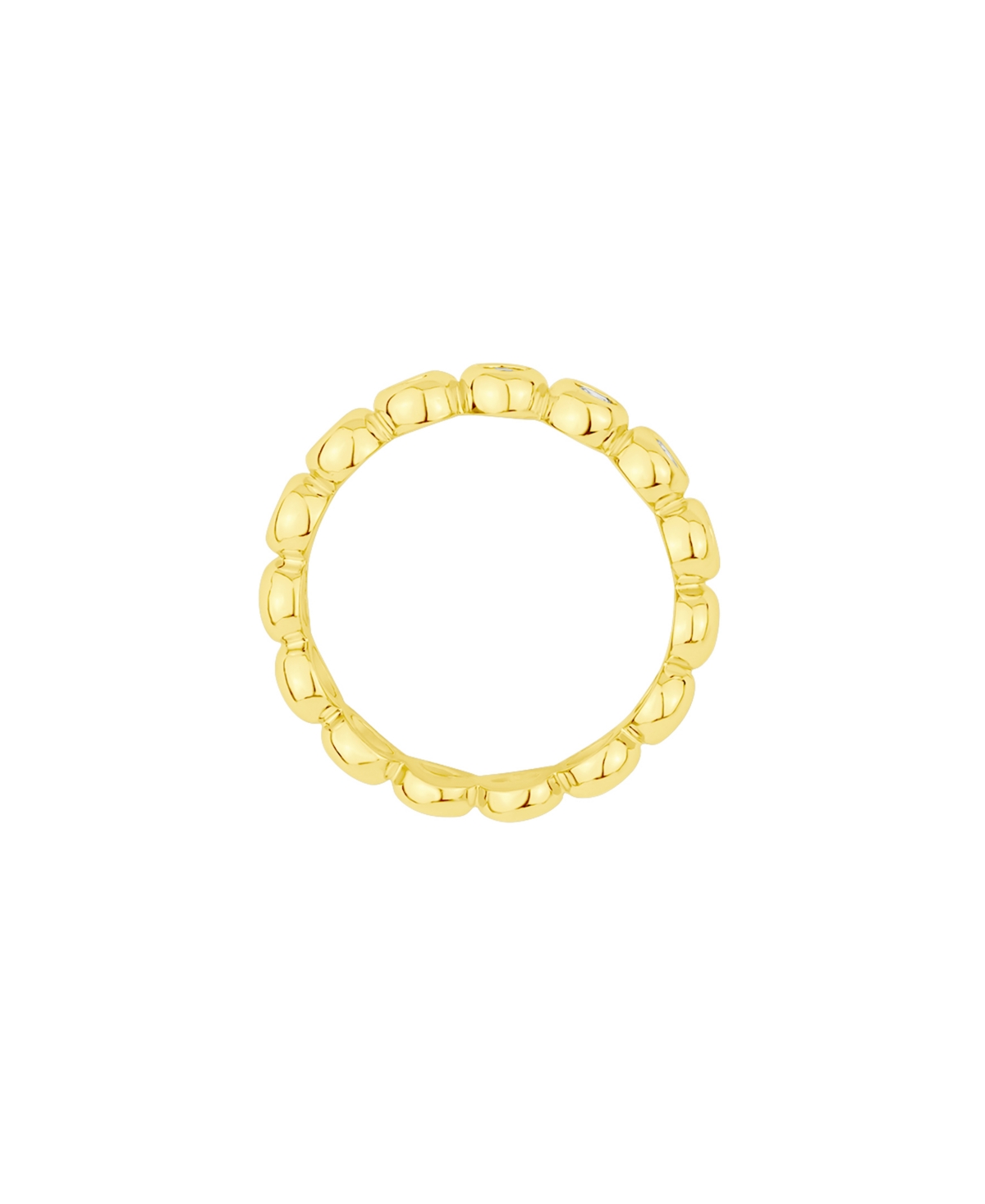 And Now This Cubic Zirconia Ring In Gold