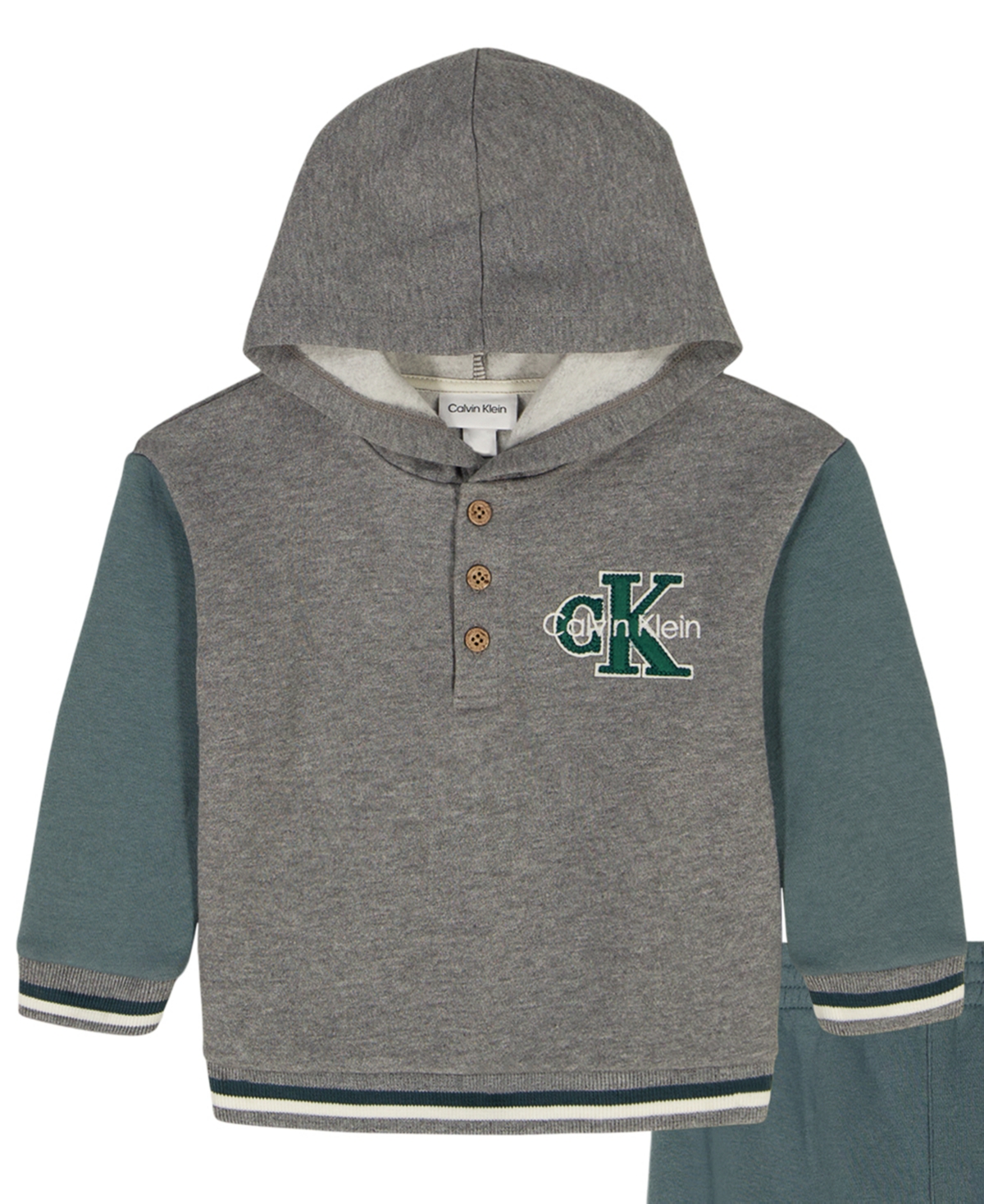 Calvin Klein Baby Boys 2-piece Hoodie And Joggers Set In Multi