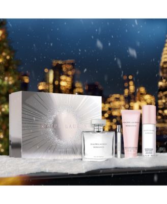 Romance 4 pc. Eau de Parfum Pefume, Body Lotion, and Body Perfume Mist Gift Set