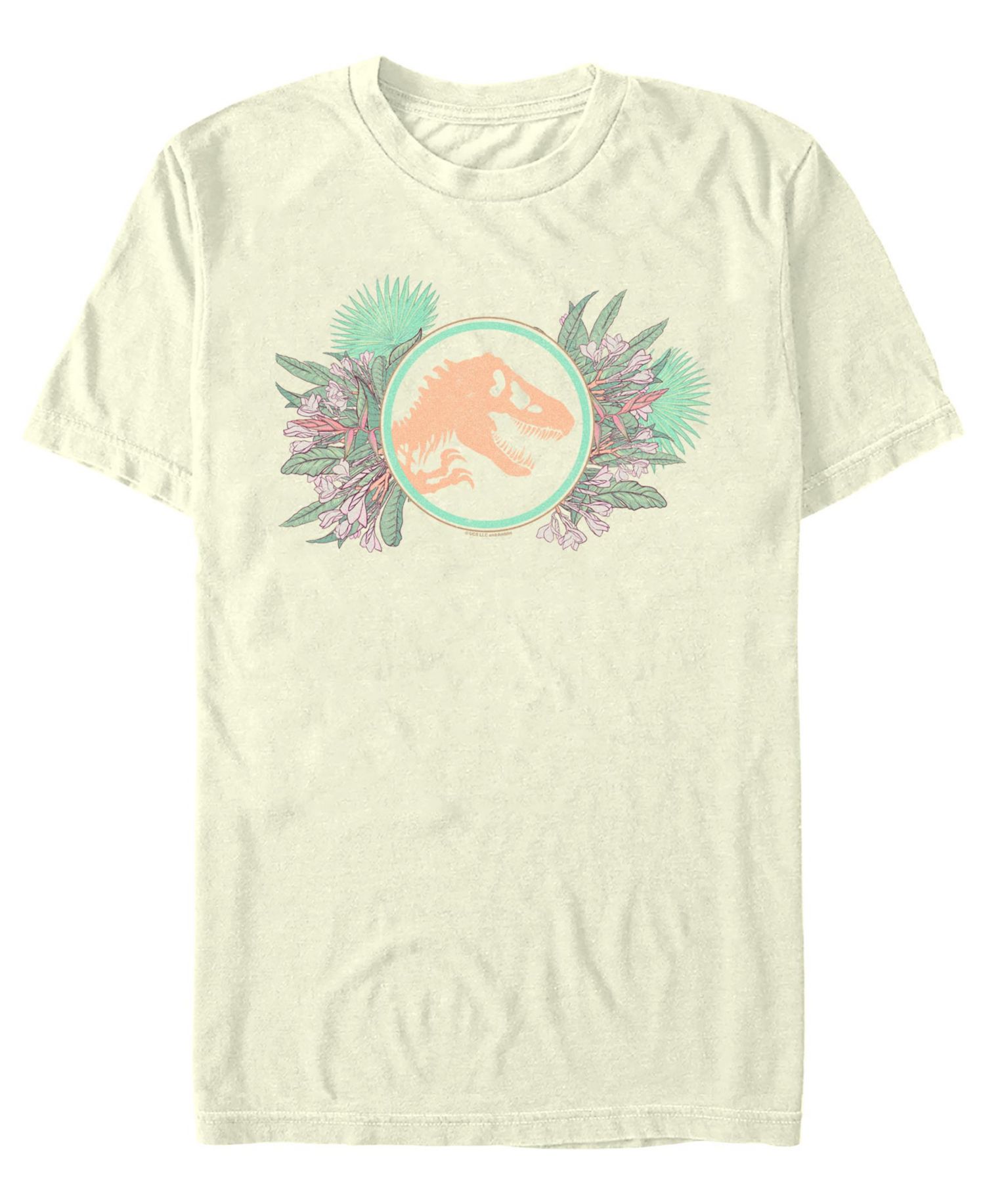 Men's Jurassic World Crewneck Regular Fit T-Shirt