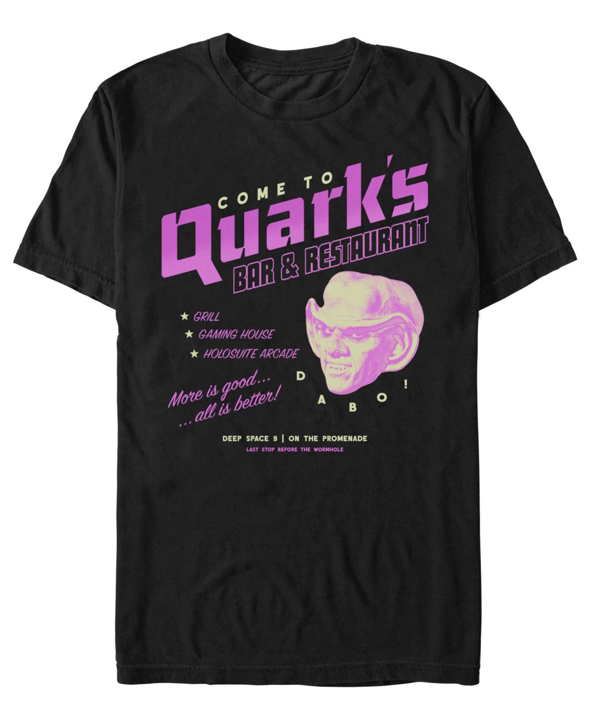 Мужская футболка с круглым вырезом от Star Trek: Deep Space Nine