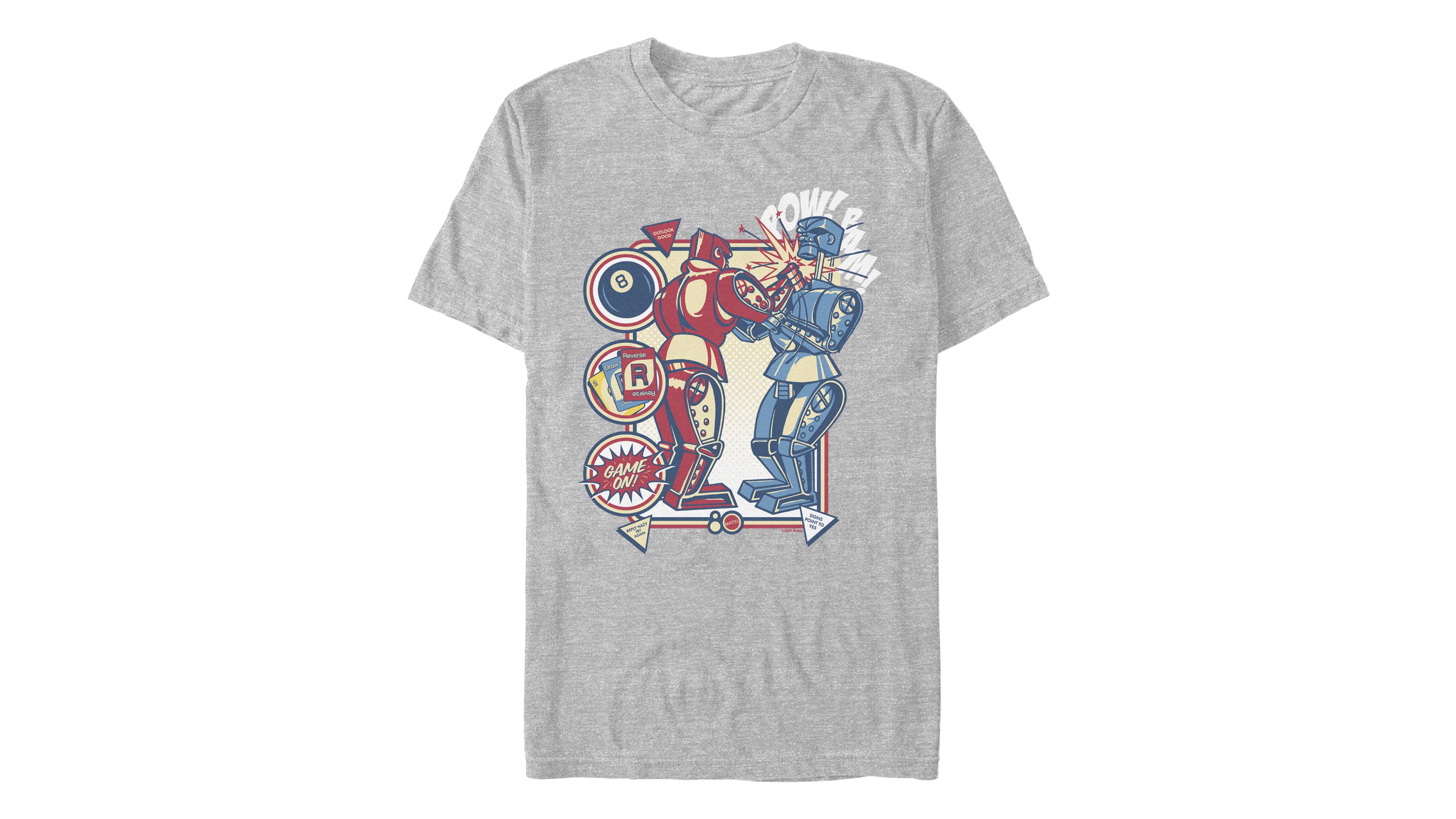 Fifth Sun Men's Mattel 80th Anniversary Crewneck T-Shirt