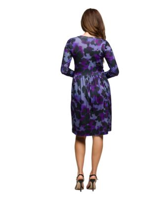 Women's Long Sleeve Empire Waist Dress