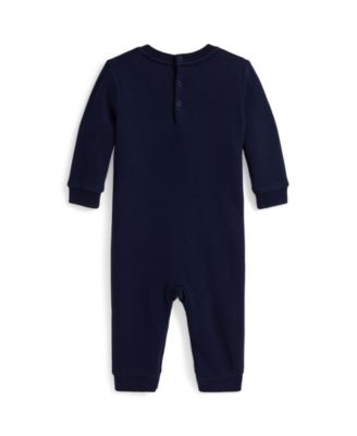 Baby Boys Fleece Knit Coverall