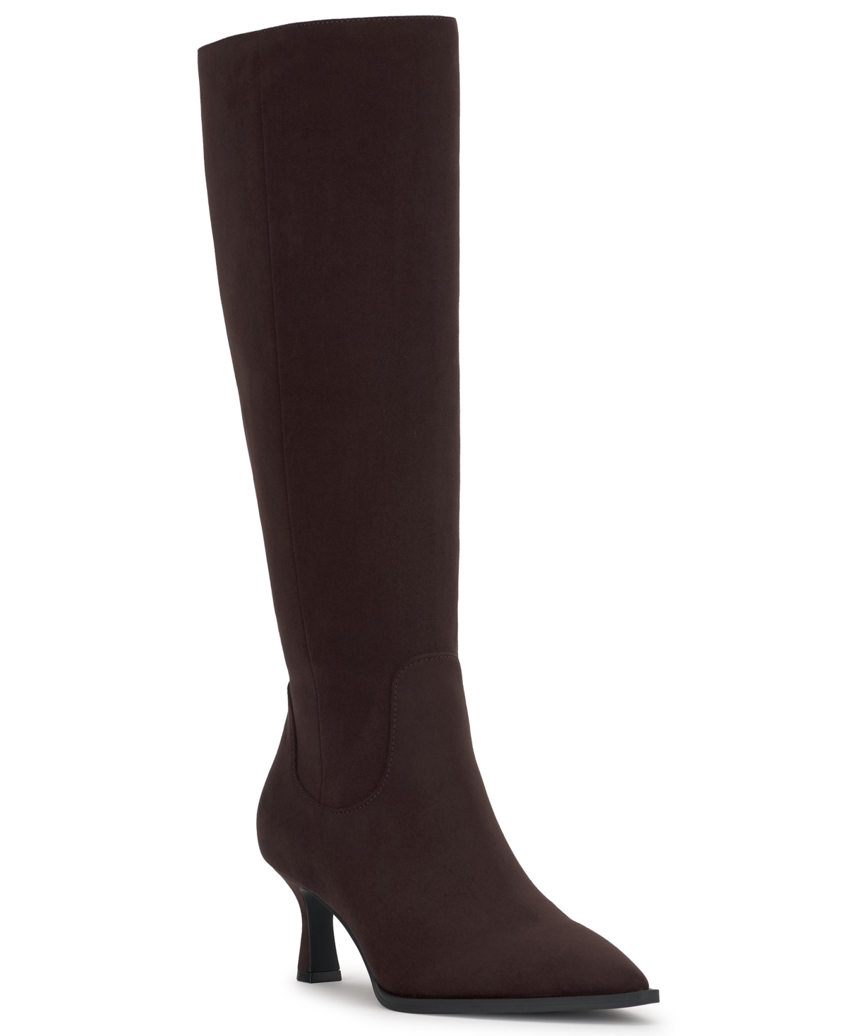 Inc International Concepts Women's Bryana Wide-calf Dress Boots, Macy's Exclusive In Brown