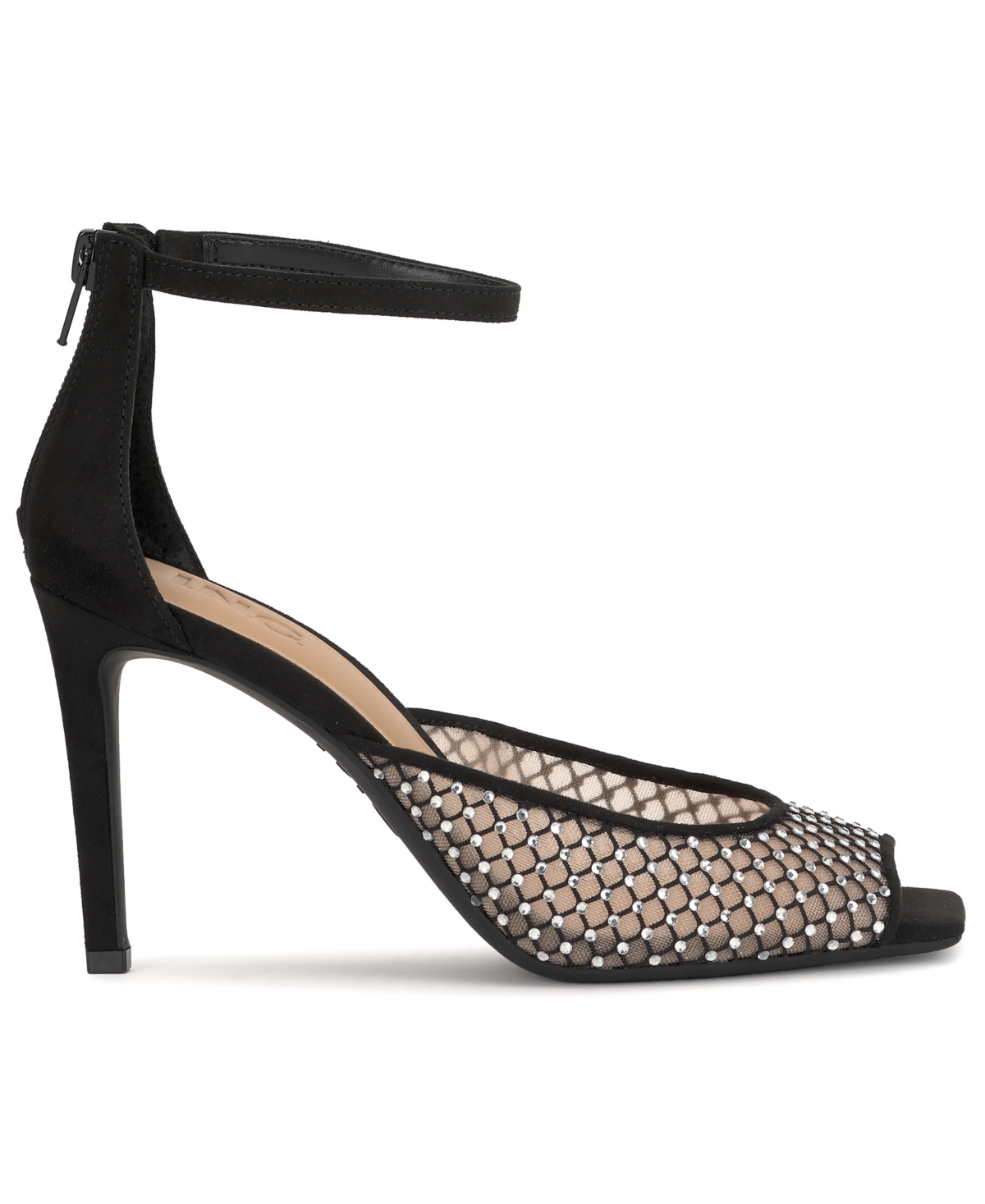 Inc International Concepts Women's Riyana Mesh Dress Sandals, Macy's Exclusive In Black