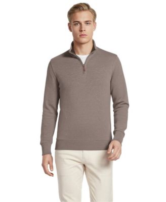 Men's Bedford Rib Quarter Zip Sweater
