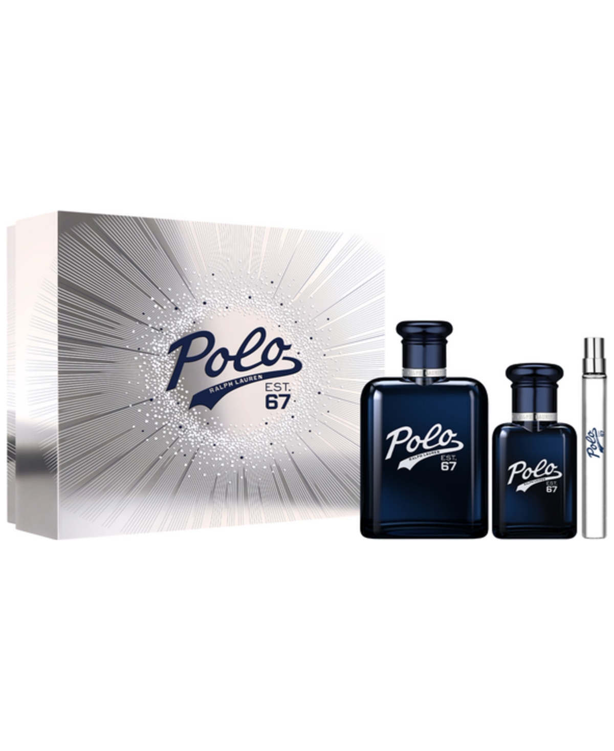 Ralph Lauren 3-pc. Polo 67 Eau De Toilette Fragrance Gift Set In Transparent