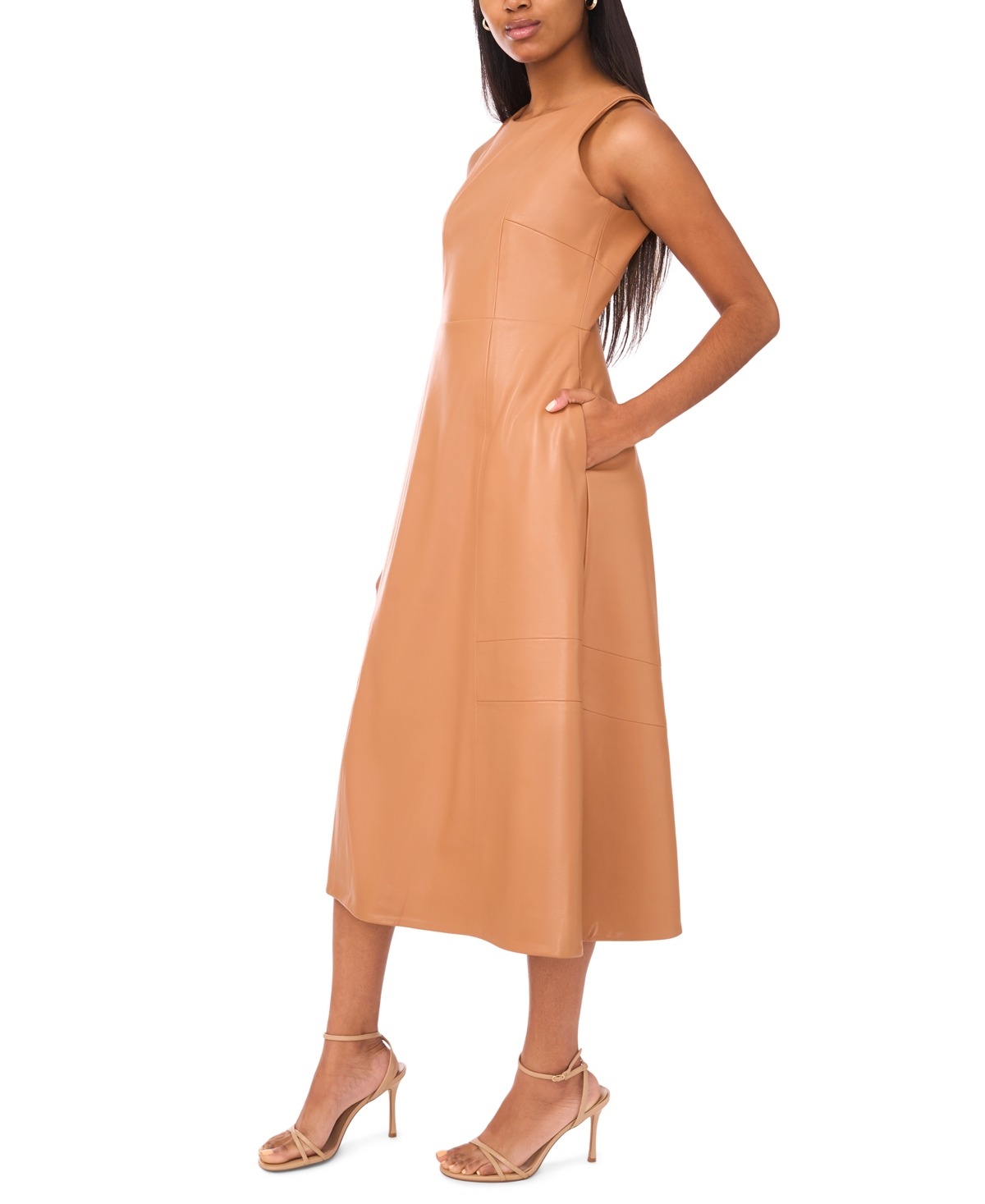 Parker Women's Scoop Neck Sleeveless Maxi Dress In Neutral