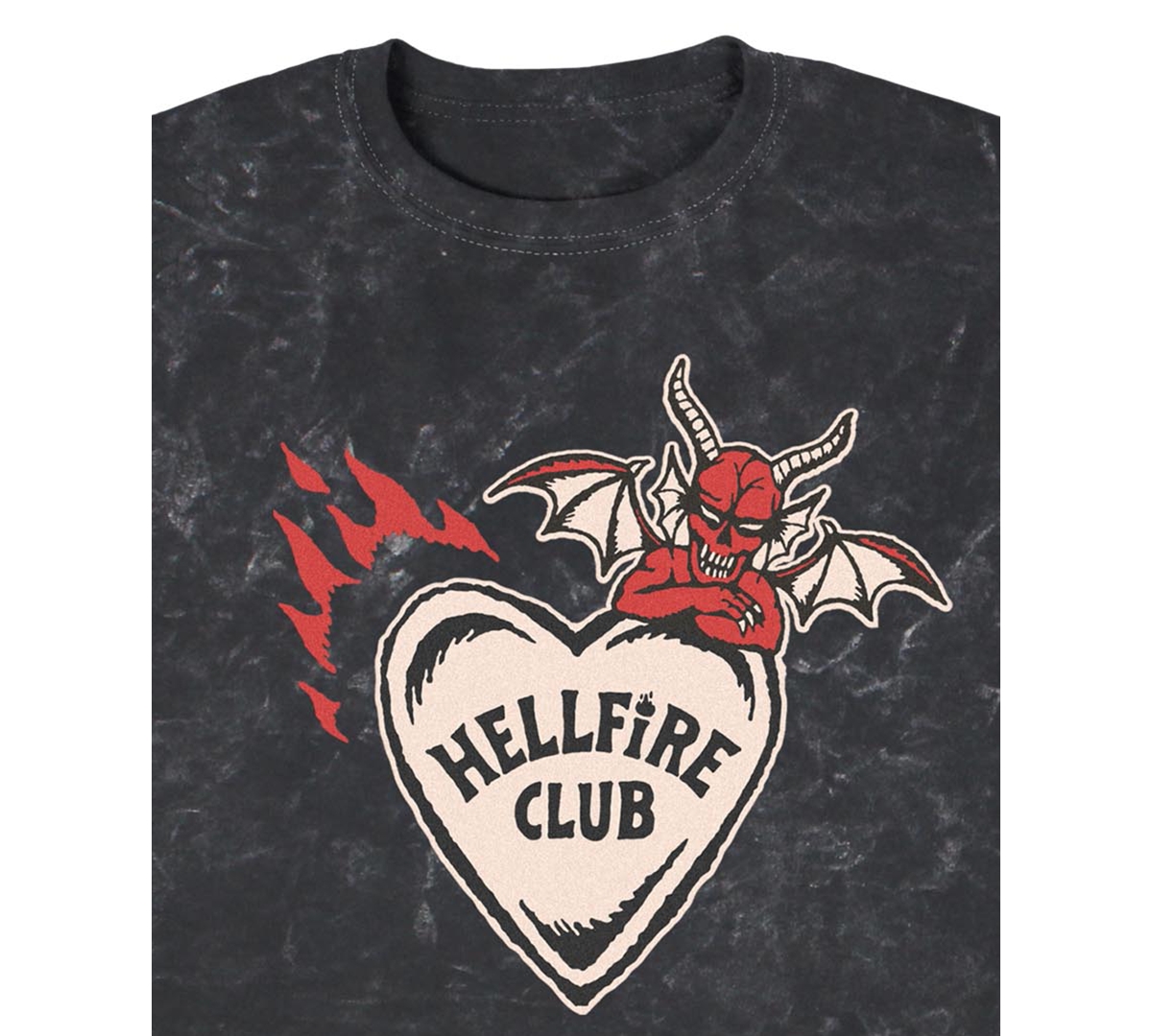 Fifth Sun Men's Stranger Things Crewneck T-shirt In Black