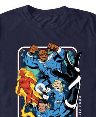Men's Fantastic 4 First Steps Crewneck Regular Fit T-Shirt