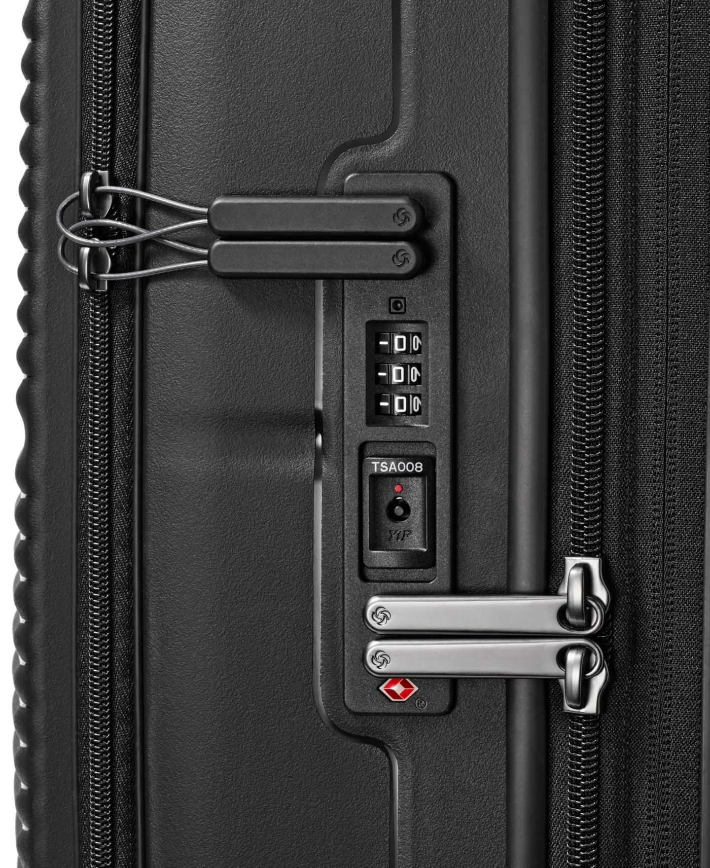 Чемодан Samsonite Paralux Hardside Medium 26" Check-In Spinner Luggage, цвет: Чёрный — фото 7