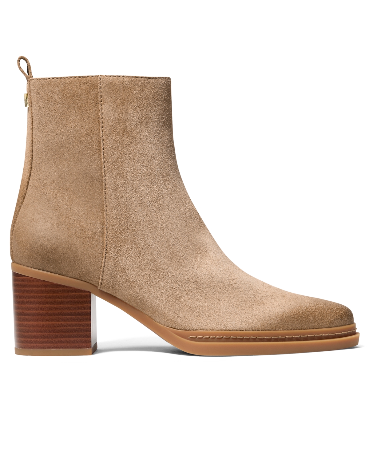 Michael Kors Women's Lex Stacked Heel Booties In Brown