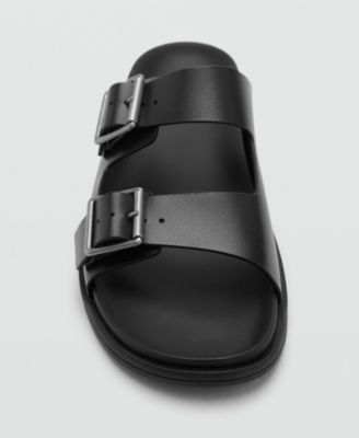 Men's Buckles Leather Sandals