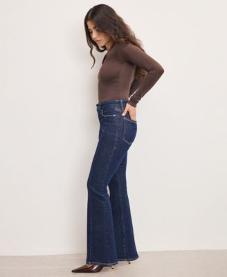Good Petite Flare Jeans