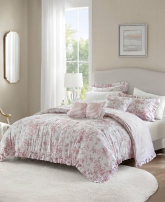Adele Reversible 5-Pc. Comforter Set, King