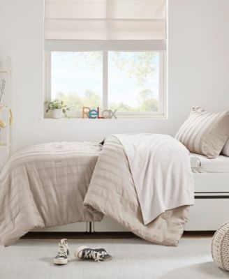 Logan Woven Striped 5-Pc. Comforter Set, Twin/Twin XL