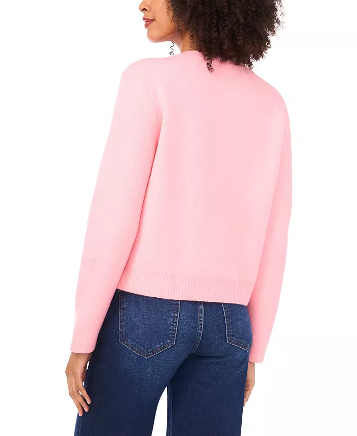 Women's Long Sleeve Patch Pockets Cardigan - thumbnail 6