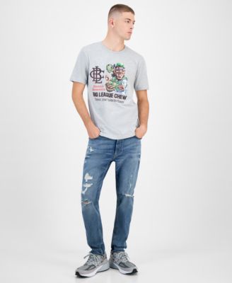 Men's Big League Chew Slammin Strawberry Graphic Short-Sleeve T-Shirt