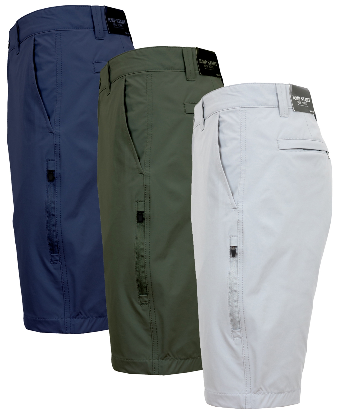 Galaxy By Harvic Men's 3-pack Slim Fit Short In Multi