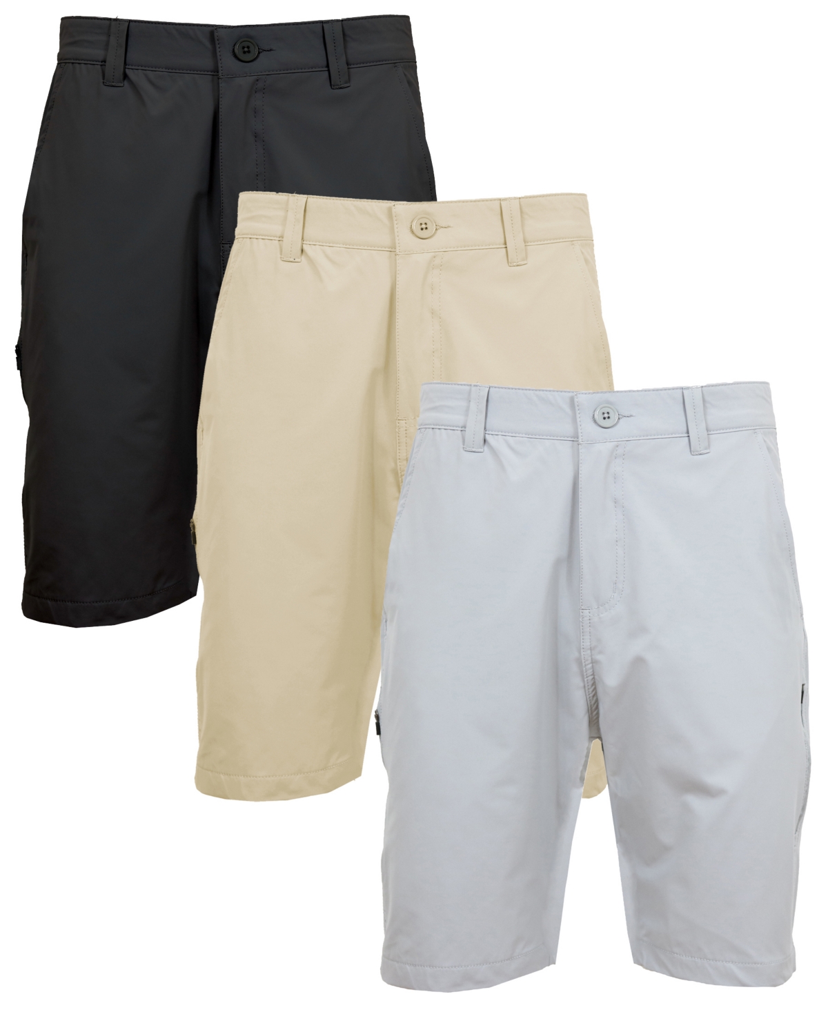 Galaxy By Harvic Men's 3-pack Slim Fit Short In Multi
