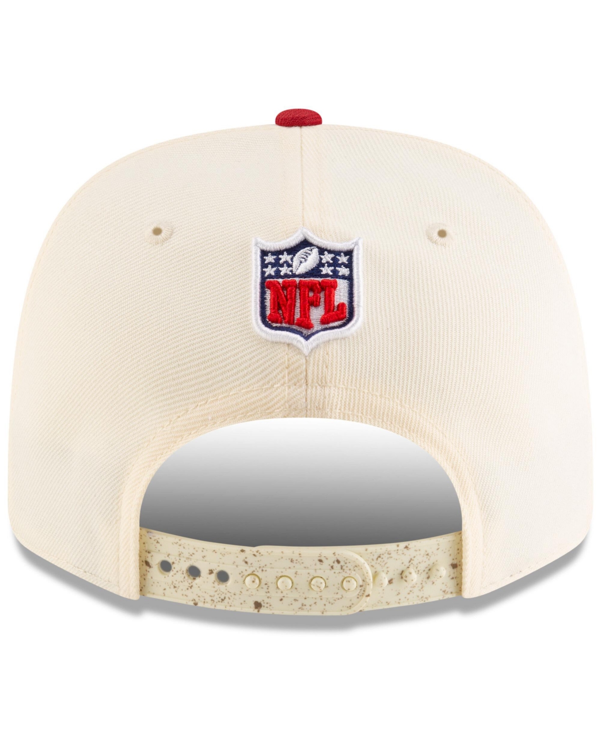 New Era Men's Natural/Cardinal Arizona Cardinals 2025 Nfl Rivalries Sideline 9SEVENTY Adjustable Hat