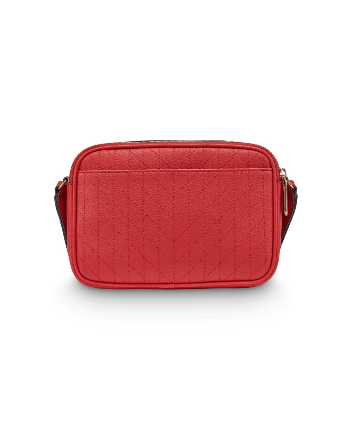 Karl Lagerfeld Maybelle Zipper Crossbody Bag In Red