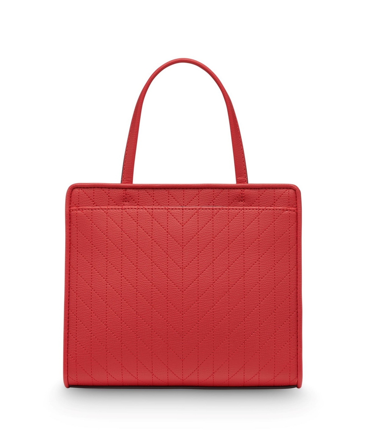 Karl Lagerfeld Maybelle Satchel Bag In Red