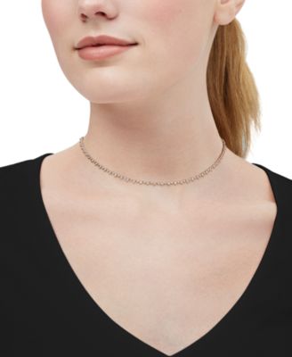 Diamond Necklace (1 ct. t. w.) in 14K White Gold