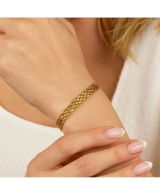 Elena Adjustable Stackable Link Bracelet